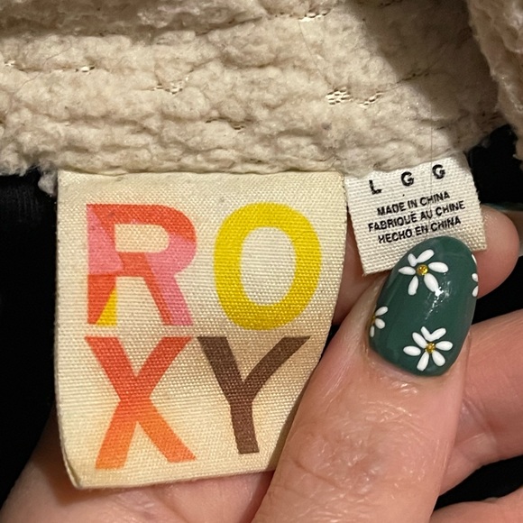 Roxy Weatherwear Winter Zip-Up Jacket Size L - Picture 4 of 11